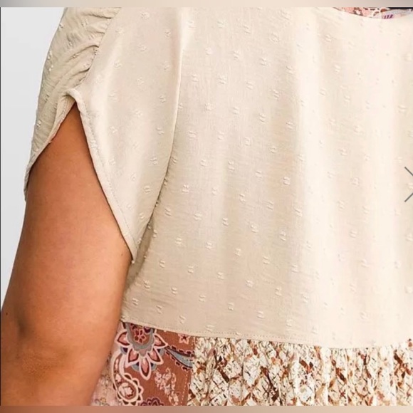 Gimmicks by BKE fun flirty boho XS top - Picture 5 of 10